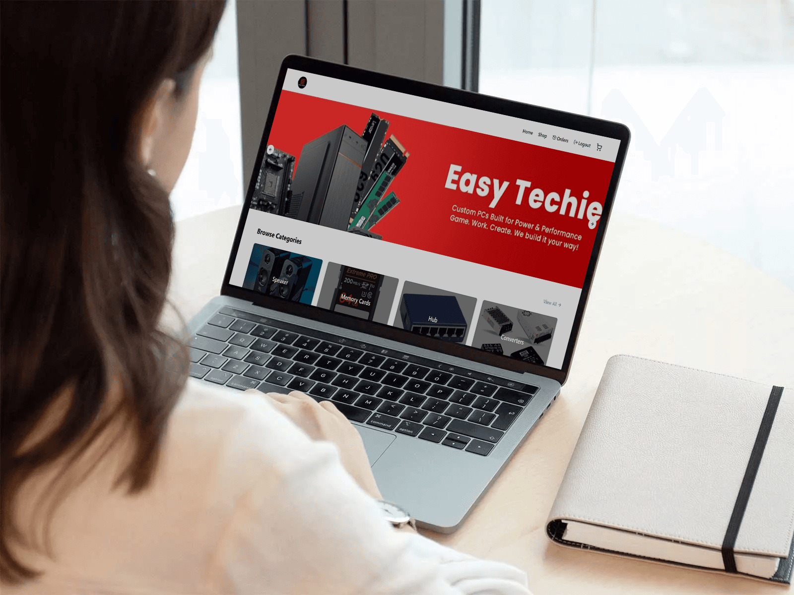 Integrated online store